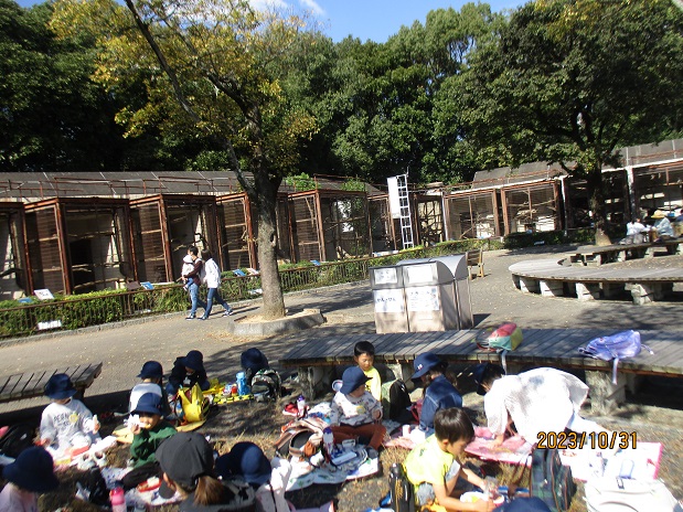年中組　動物園遠足